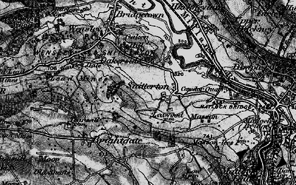 Old map of Snitterton in 1897