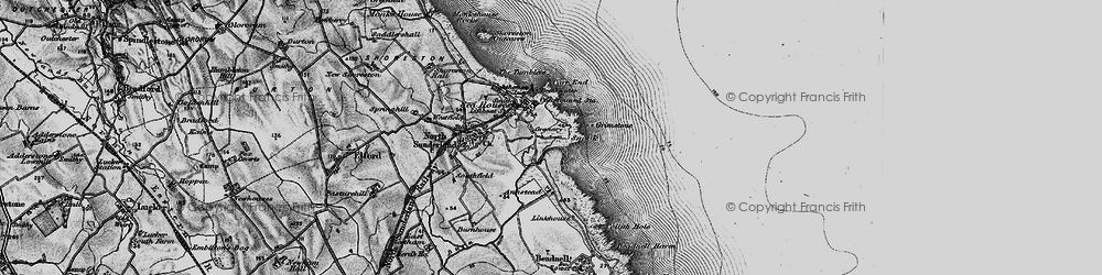 Old map of Snook in 1897