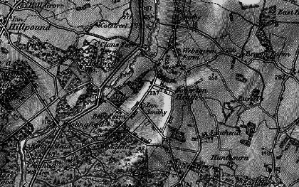 Old map of Soberton Heath in 1895