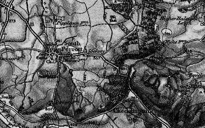 Old map of Sockety in 1898