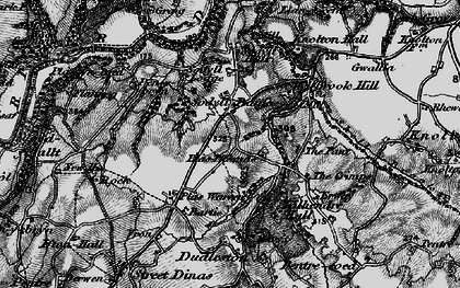 Old map of Sodylt in 1897