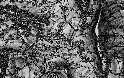 Old map of Sollers Hope in 1896