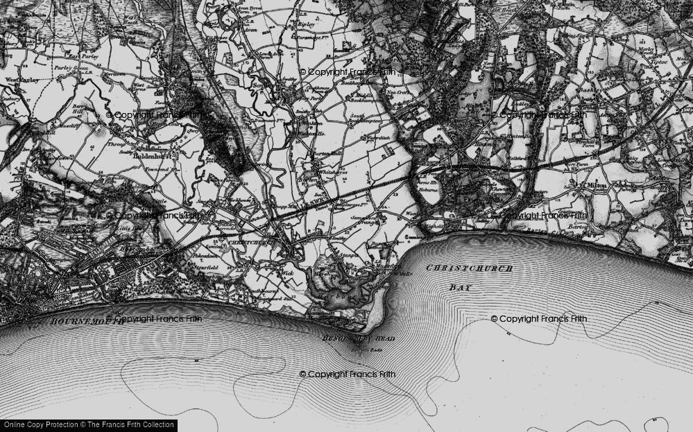 Old Map of Somerford, 1895 in 1895
