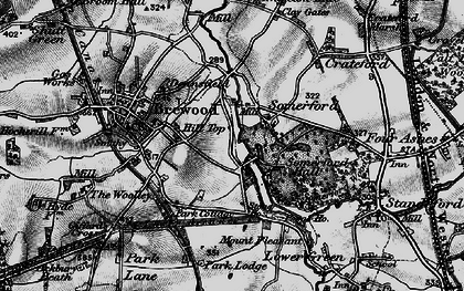 Old map of Somerford in 1897