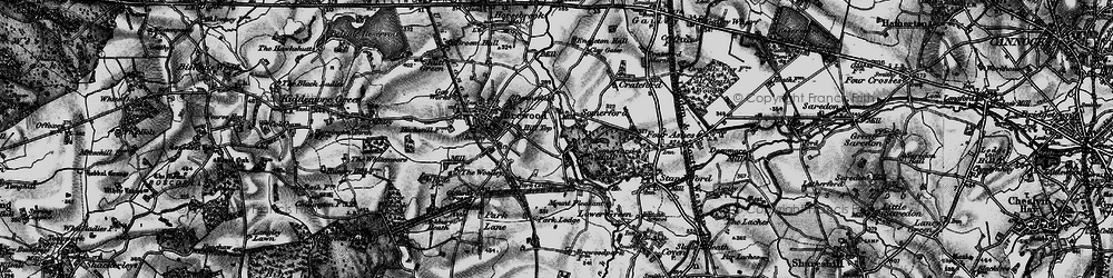 Old map of Somerford in 1897