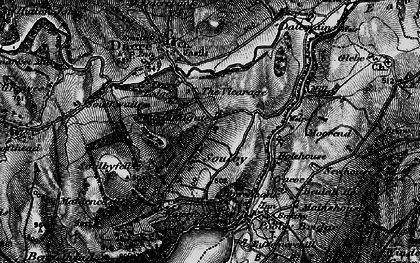 Old map of Dalemain in 1897