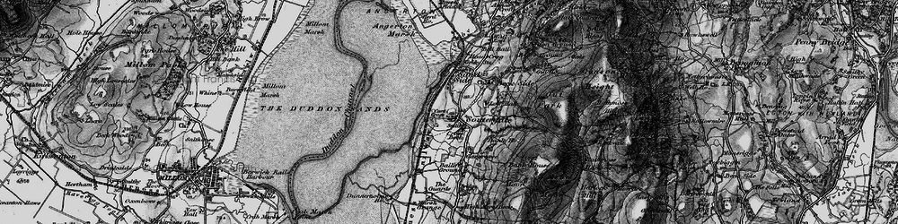 Old map of Soutergate in 1897