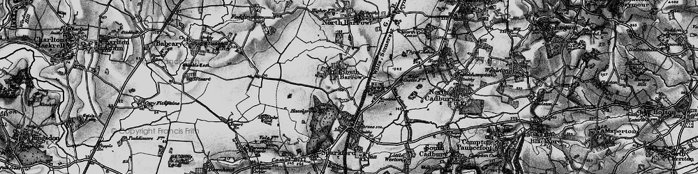 Old map of South Barrow in 1898