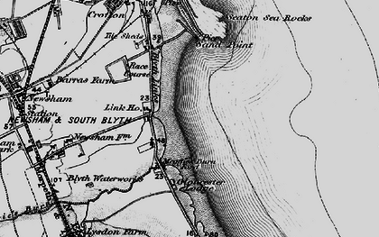 Old map of South Beach in 1897