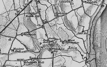 Old map of South Broomhill in 1897