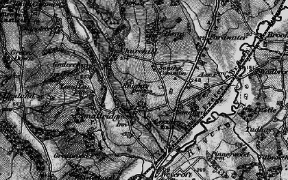 Old map of South Common in 1898