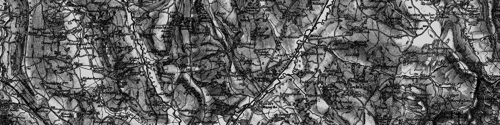 Old map of South Common in 1898