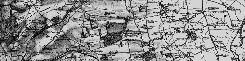 Old map of South Dalton in 1898