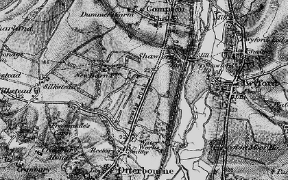 Old map of South Down in 1895