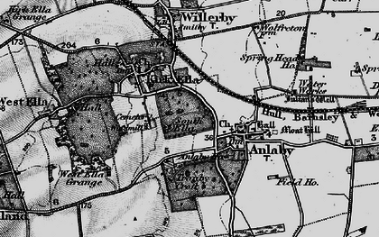 Old map of South Ella in 1895