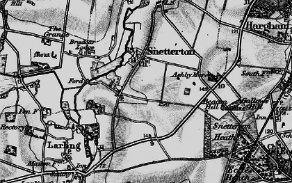 Old map of South End in 1898