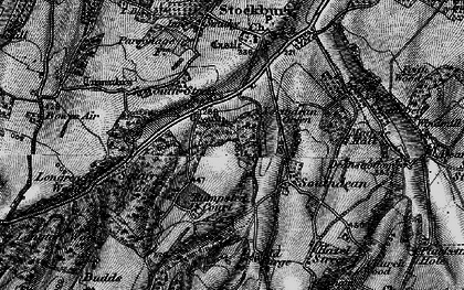 Old map of South Green in 1895