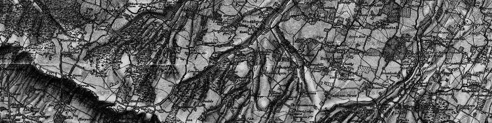 Old map of Magpie Hall in 1895