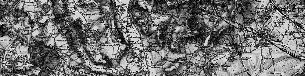 Old map of Breakspear Ho in 1896