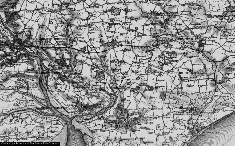 Old Map of South Heath, 1896 in 1896