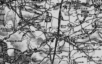 Old map of South Hetton in 1898