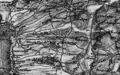 Old map of South Huish in 1897