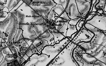 Old map of South Kilworth in 1898