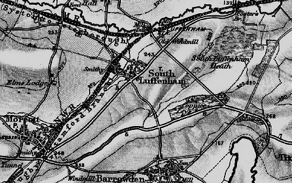 Old map of South Luffenham in 1898