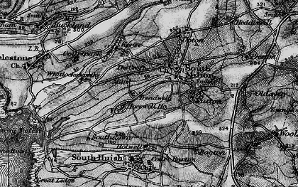 Old map of Whitlocksworthy in 1897