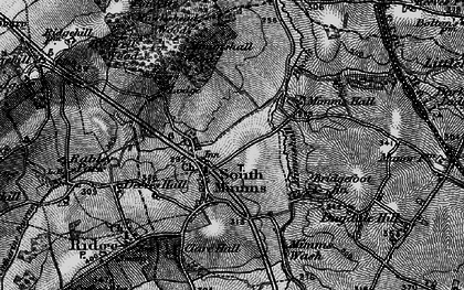 Old map of South Mimms in 1896