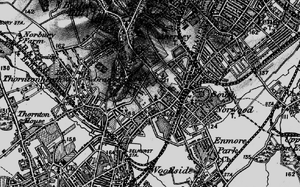 Old map of South Norwood in 1895