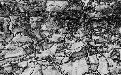 Old map of South Park in 1896