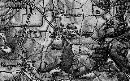 Old map of South Perrott in 1898
