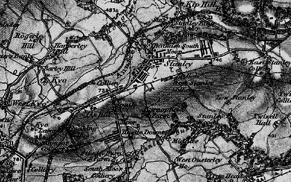 Old map of South Stanley in 1898