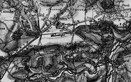 Old map of South Stoke in 1898
