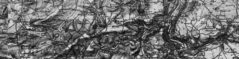 Old map of South Stoke in 1898