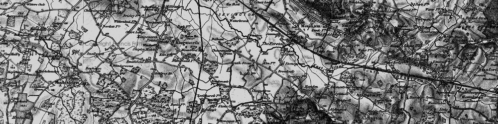 Old map of South Stour in 1895
