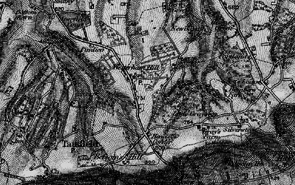 Old map of South Street in 1895