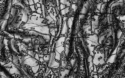 Old map of South Street in 1895