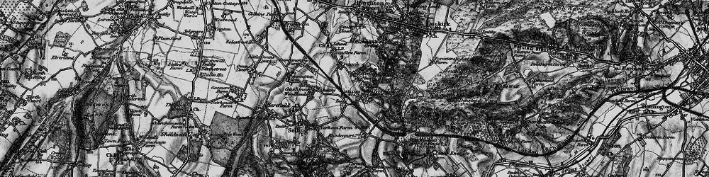 Old map of South Street in 1895