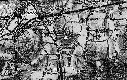 Old map of South Street in 1895