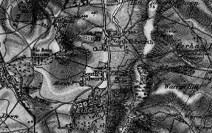 Old map of South Tidworth in 1898