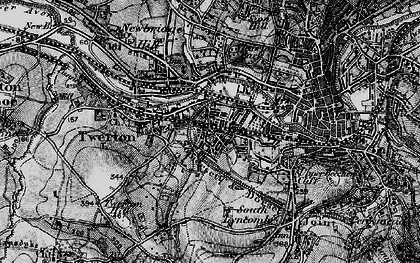 Old map of South Twerton in 1898