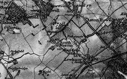 Old map of South Weston in 1895