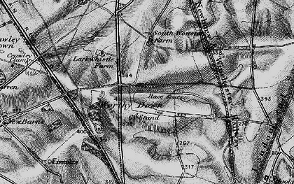 Old map of South Wonston in 1895