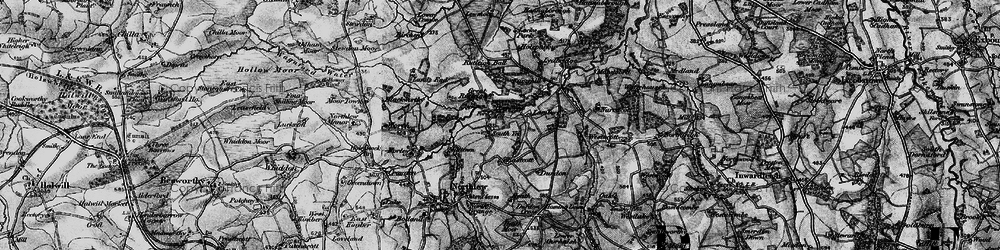 Old map of Lewmoor in 1898