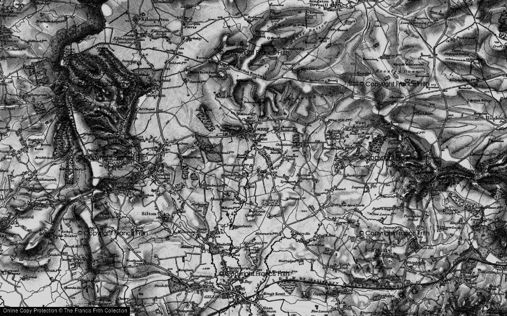 Old Map of Southbrook, 1898 in 1898