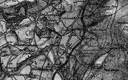 Old map of Southerly in 1898