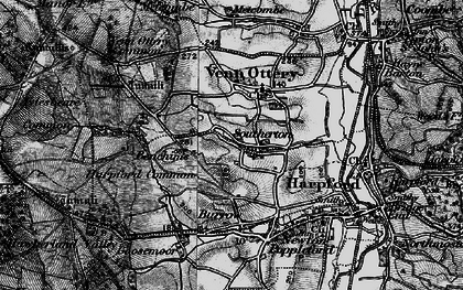 Old map of Southerton in 1898