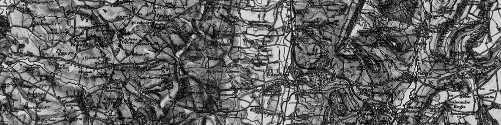 Old map of Southerton in 1898